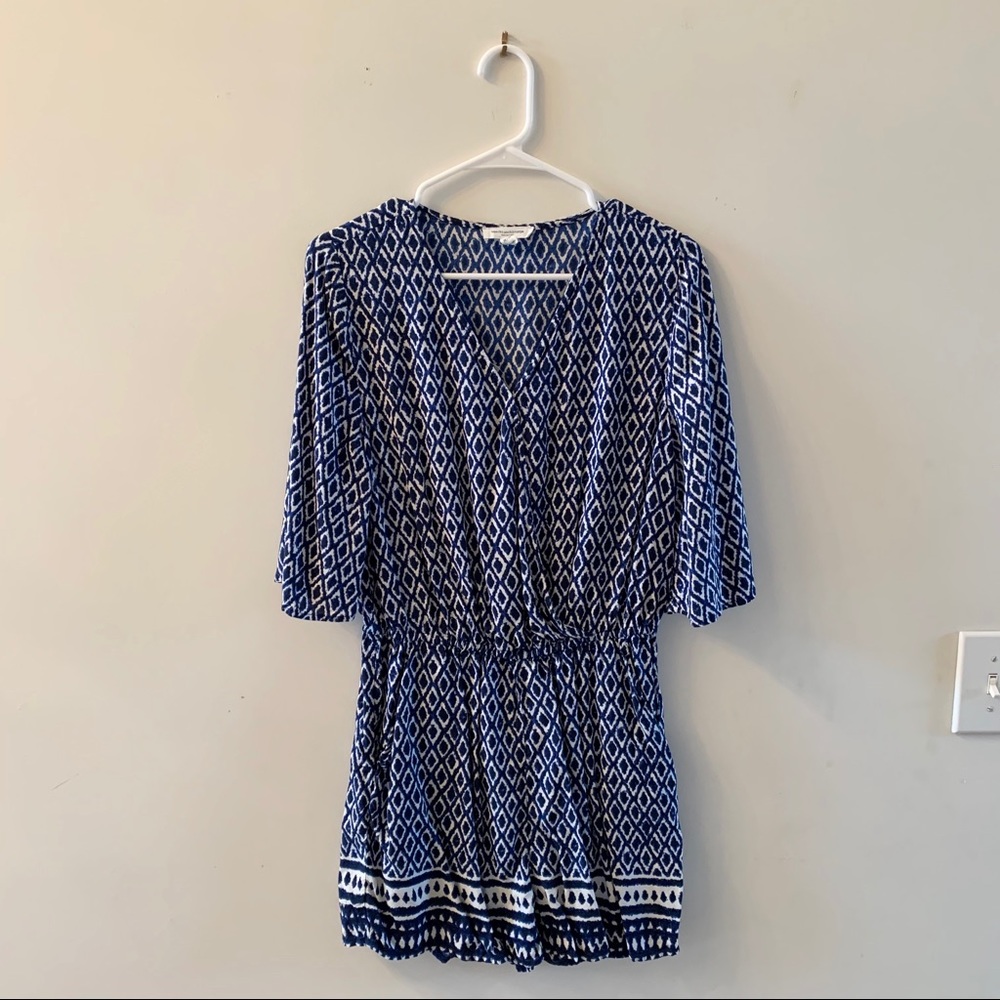 Blue beachlunchlounge Romper